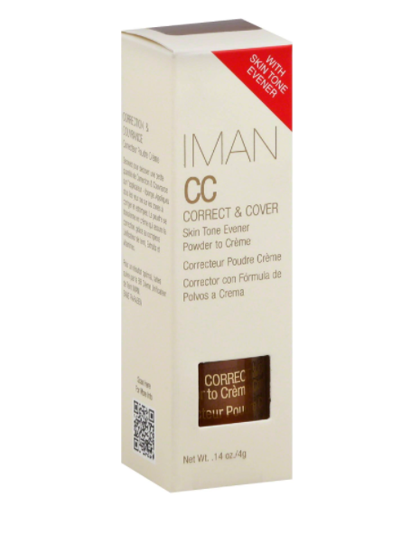 IMAN CC Correct & Cover Powder to Creme Concealer - Earth Medium - ADDROS.COM
